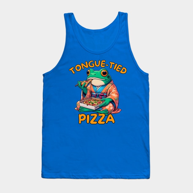 Pizza frog Tank Top by Japanese Fever